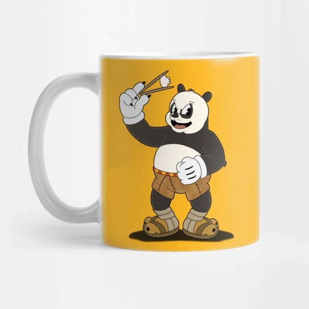 Kong fu panda by Style cuphead 